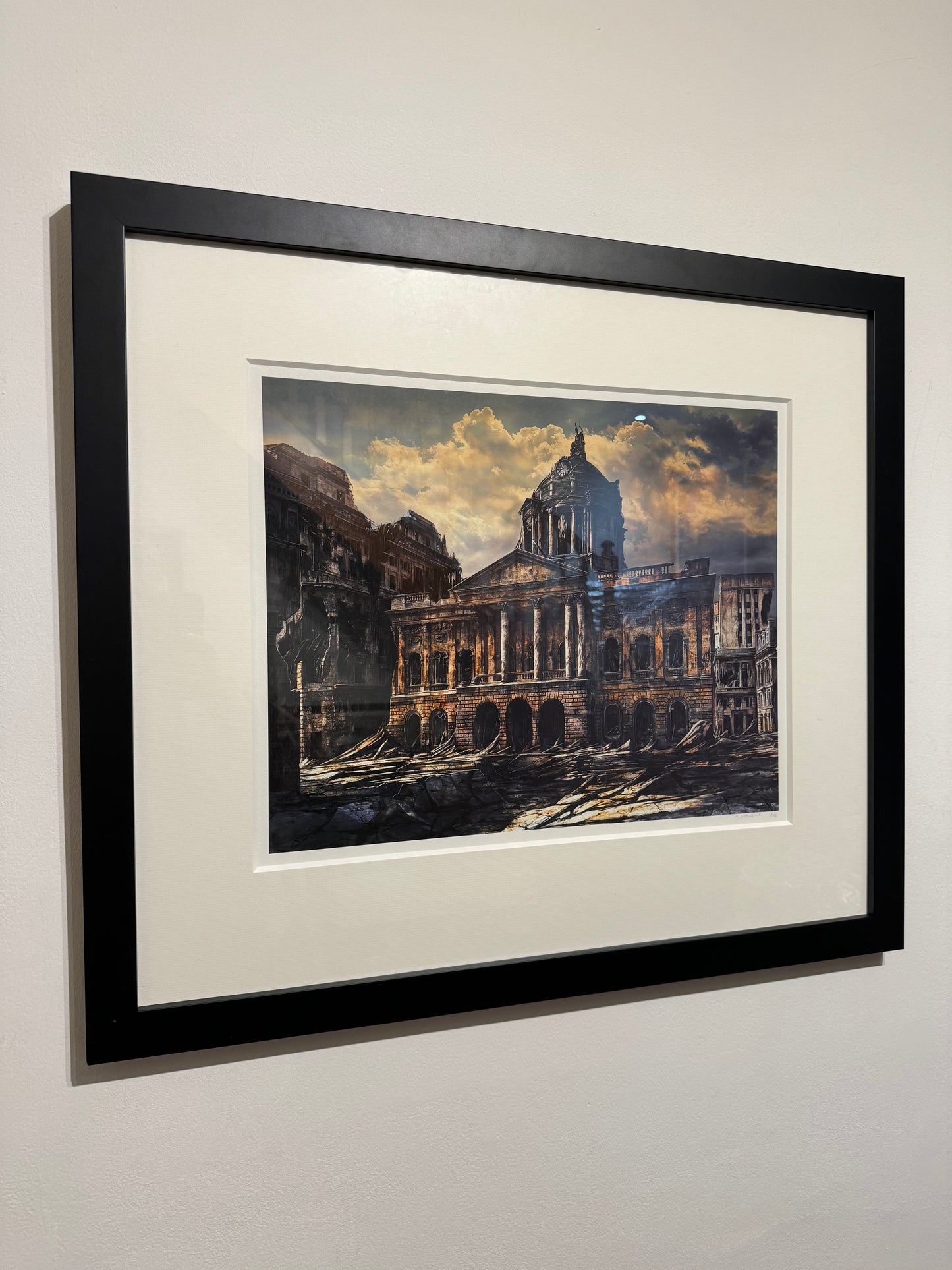 Large Framed Liverpool Townhall, Liverpool 1/195
