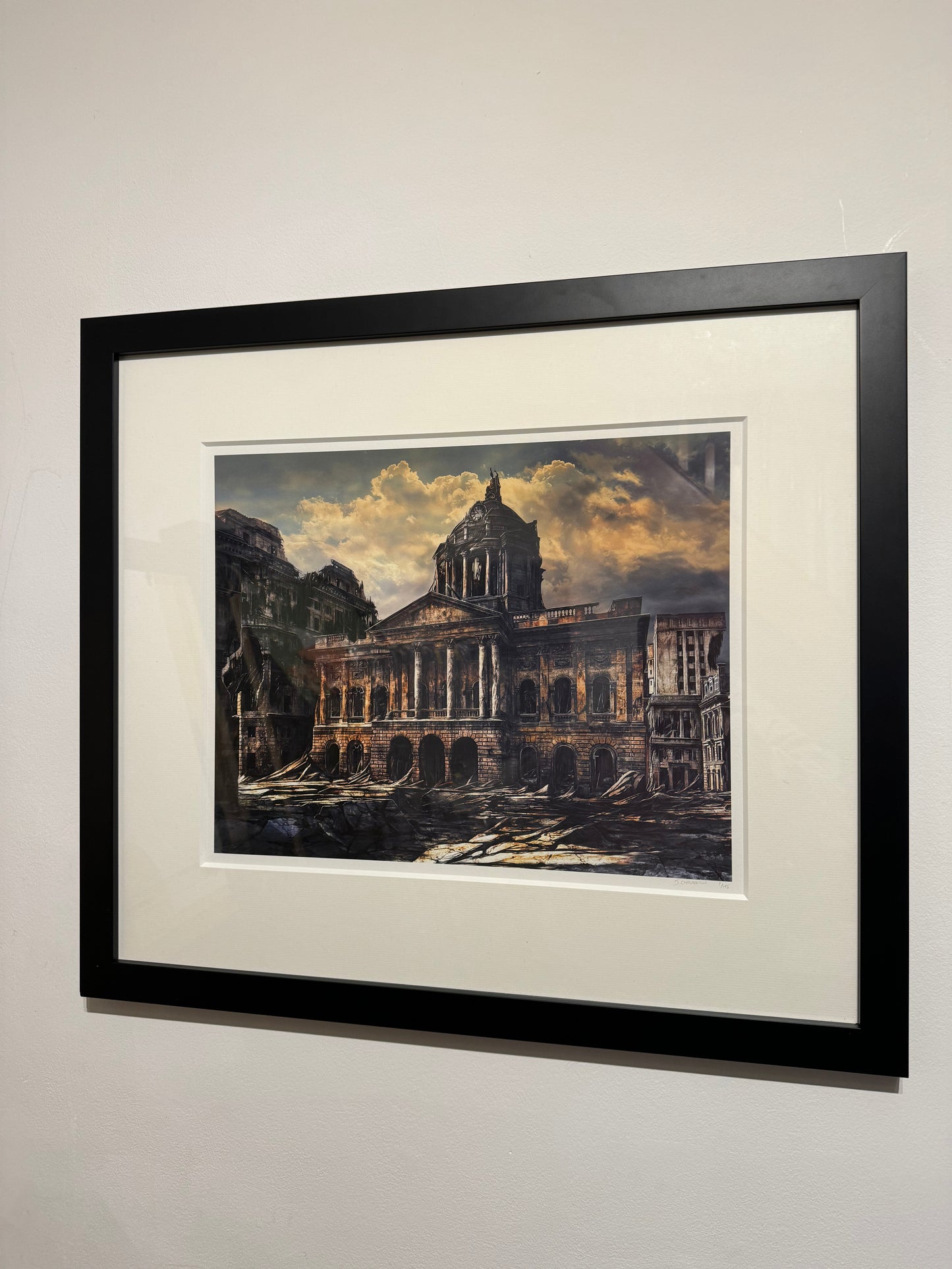 Large Framed Liverpool Townhall, Liverpool 1/195