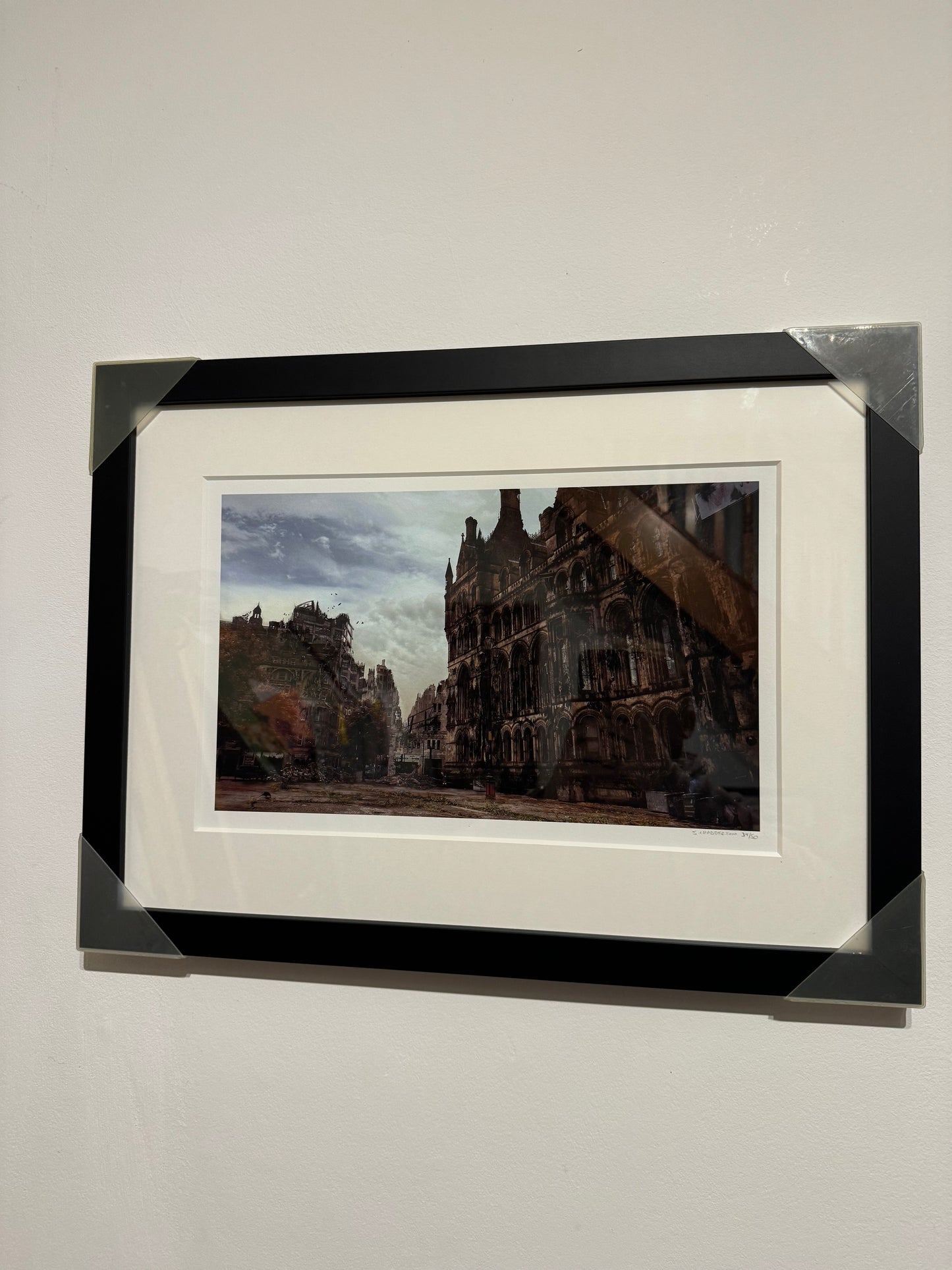 Small Framed Manchester Townhall, Manchester 39/50