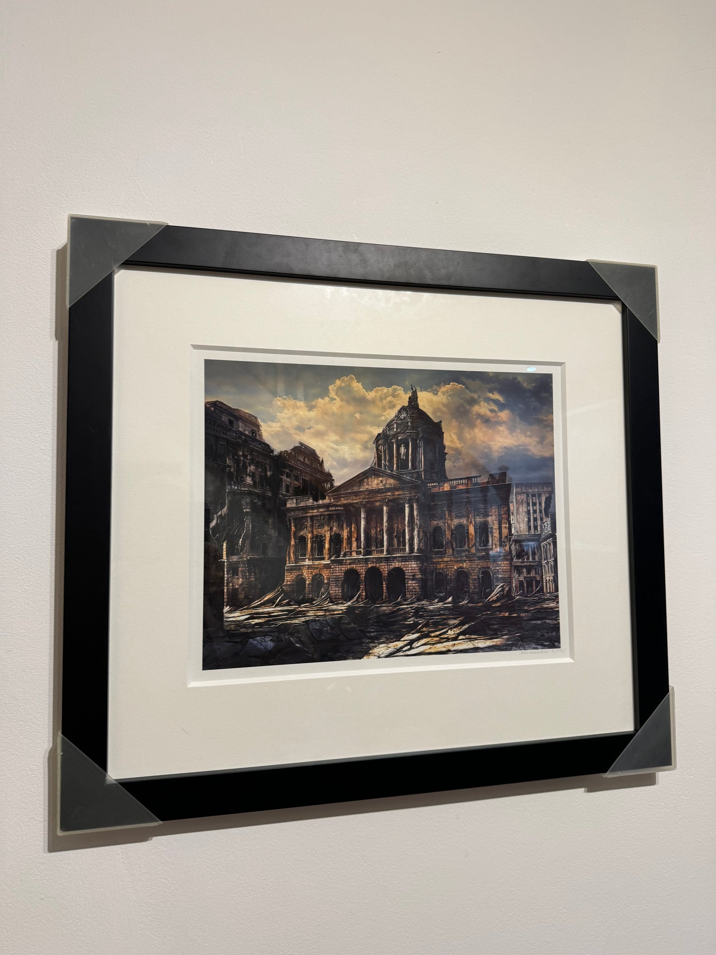 Small Framed Liverpool Townhall, Liverpool 2/195